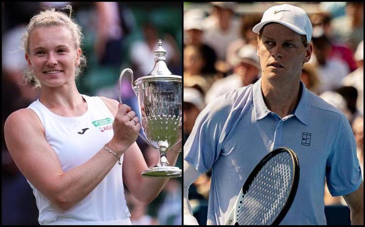 Siniakova e Sinner - Fotogramma/IPA