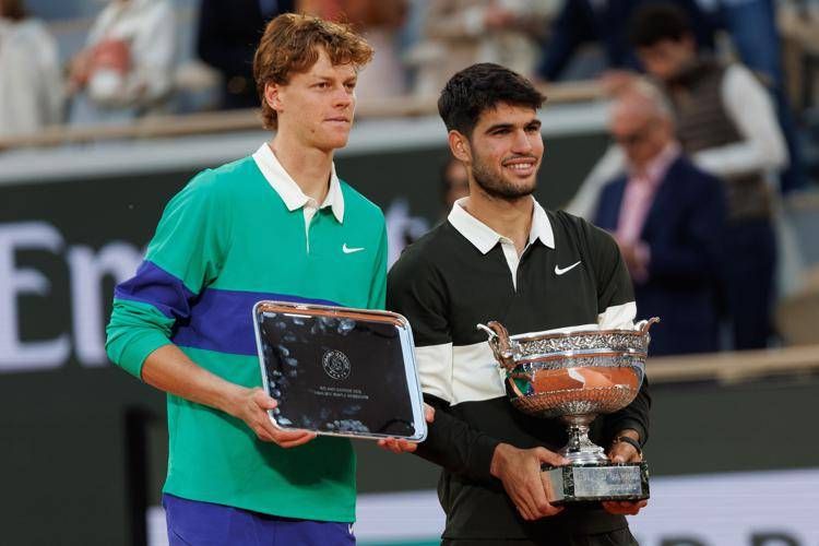 Sinner e Alcaraz - Fotogramma/IPA